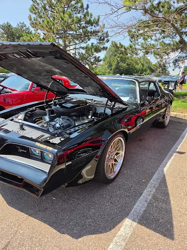 Black Buick Grand National at Janis Transmission Shop in Akron